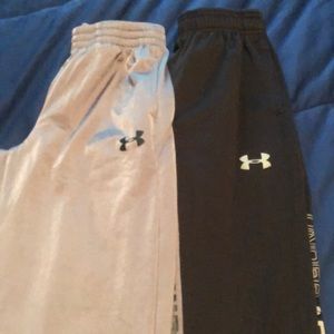 Lot of 2 Boys Under Armour Pants